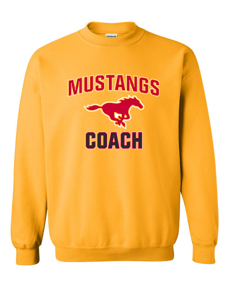 Abraham Lincoln Mustangs Coach Men's Sweatshirt