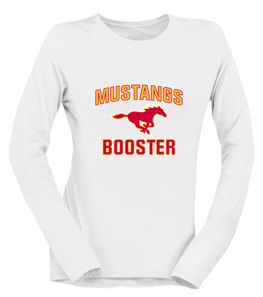 Abraham Lincoln Mustangs Booster Women's LS T-Shirt