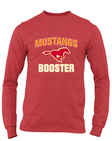 Abraham Lincoln Mustangs Booster Men's LS T-Shirt