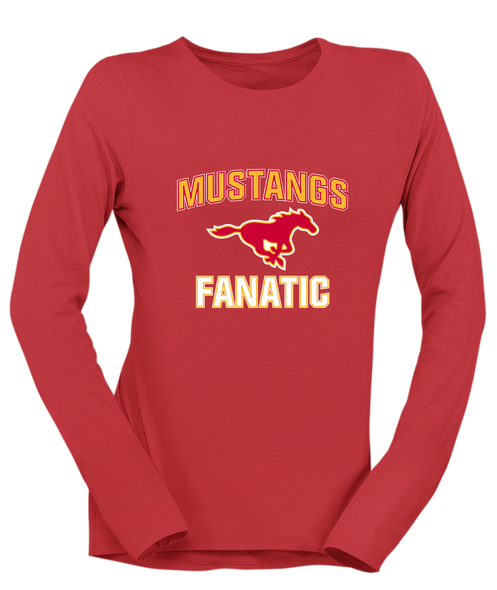 Abraham Lincoln Mustangs Fanatic Women's LS T-Shirt
