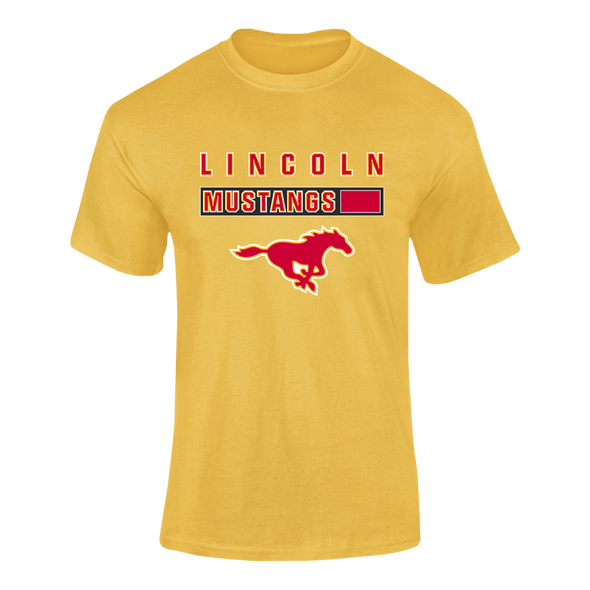 Abraham Lincoln Mustangs Mascot #7 Men's Premium SS T-Shirt