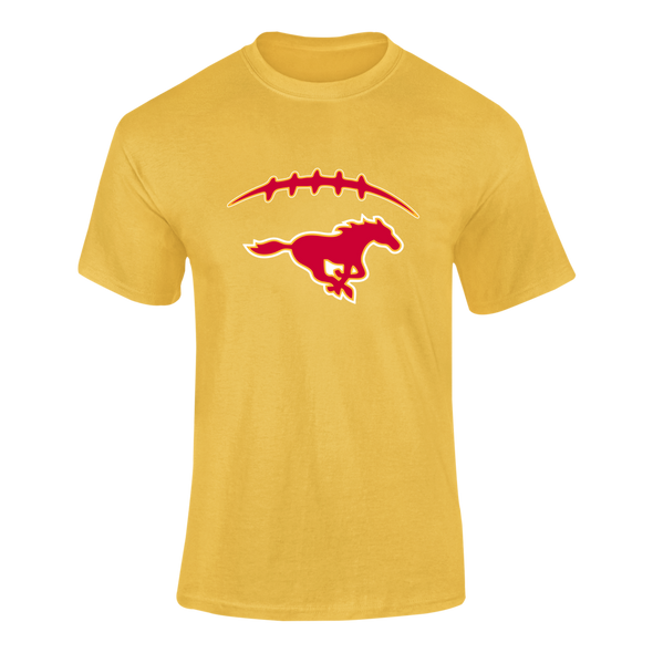 Abraham Lincoln Mustangs Football #2 Men's SS T-Shirt