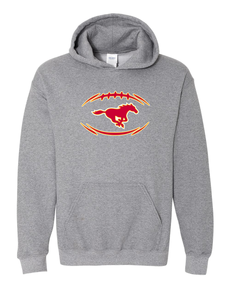 Abraham Lincoln Mustangs Football #3 Men's Hoodie