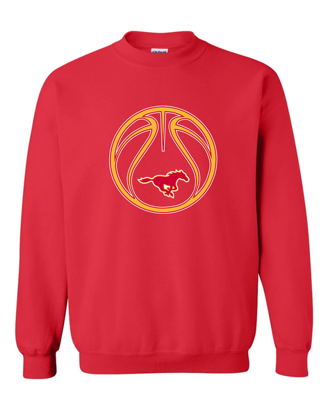 Abraham Lincoln Mustangs Basketball #2 Men's Sweatshirt