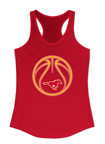 Abraham Lincoln Mustangs Basketball #2 Women's Tank Top