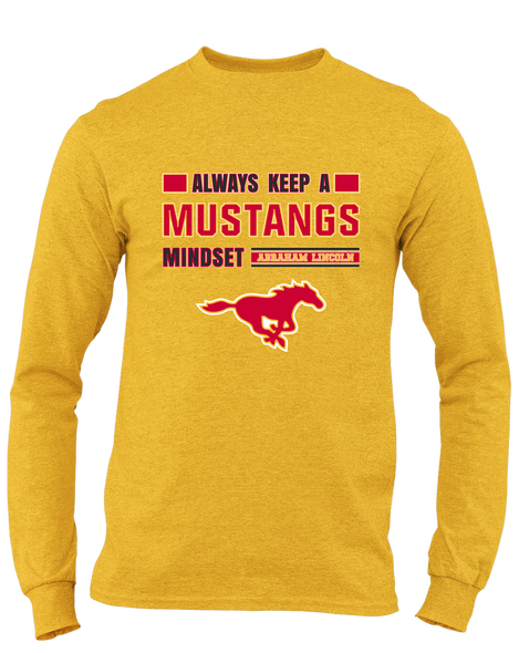 Abraham Lincoln Mustangs Mindset Men's LS T-Shirt