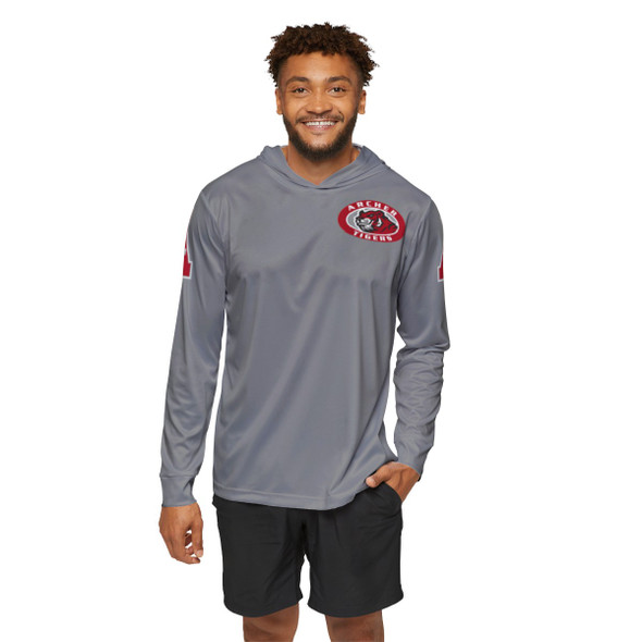 Archer High School Tigers Men's Grey Warmup Hoodie
