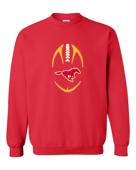 Abraham Lincoln Mustangs Football #4 Men's Sweatshirt