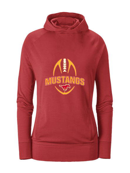 Abraham Lincoln Mustangs Football #5 Women's Hoodie