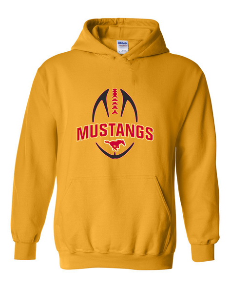 Abraham Lincoln Mustangs Football #5 Men's Hoodie