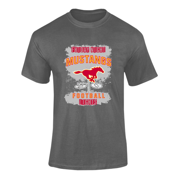 Abraham Lincoln Mustangs Football #6 Men's Premium SS T-Shirt