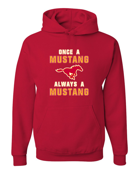 Abraham Lincoln Mustangs Once A Men's Premium Hoodie