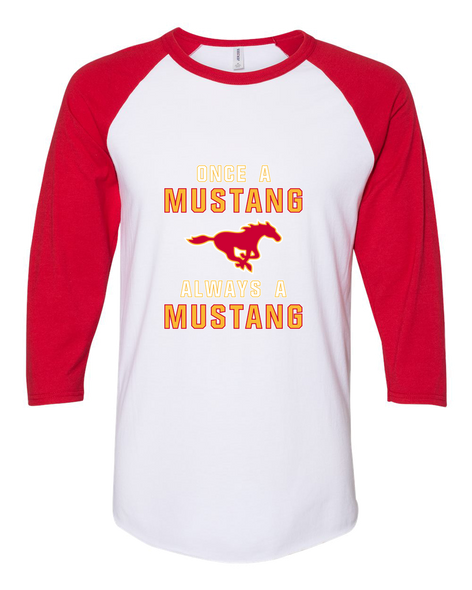 Abraham Lincoln Mustangs Once A Women's Baseball T-Shirt