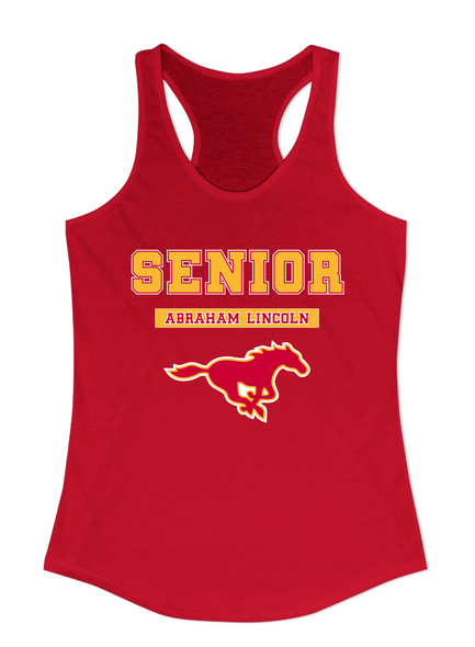 Abraham Lincoln Mustangs Senior #2 Women's Tank Top