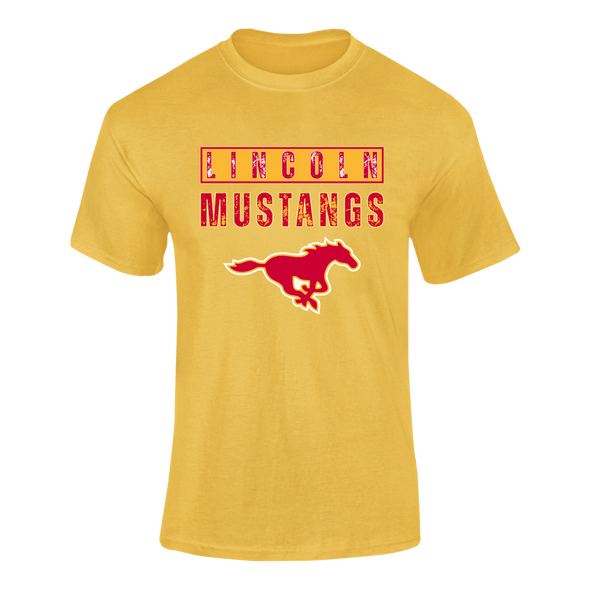Abraham Lincoln Mustangs Mascot #9 Men's Premium SS T-Shirt