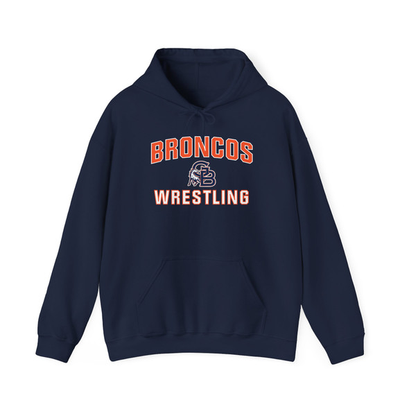 George Bush Broncos Mens Hoodie (00077-029-04)