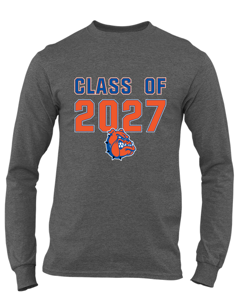 Nottingham Bulldogs Class of 2027 Men's LS T-Shirt