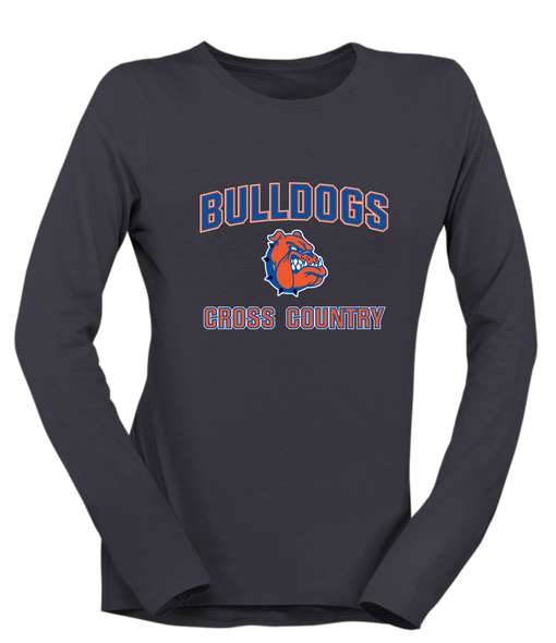 Nottingham Bulldogs Cross Country Women's Premium LS T-Shirt