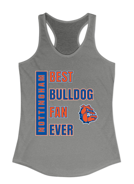 Nottingham Bulldogs Best Bulldog Fan Women's Tank Top