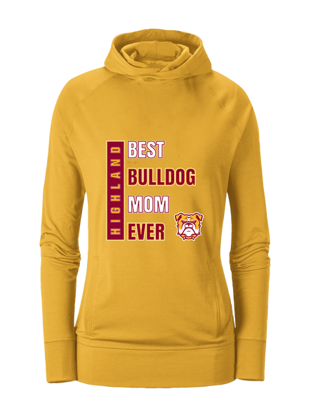 Highland Bulldogs Best Bulldog Mom Women's Hoodie