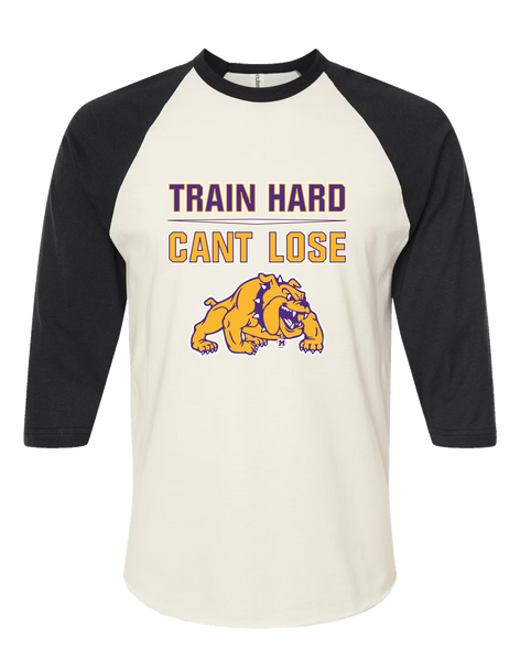 McAllen Bulldogs Train Hard, Can't Lose Women's Baseball T-Shirt