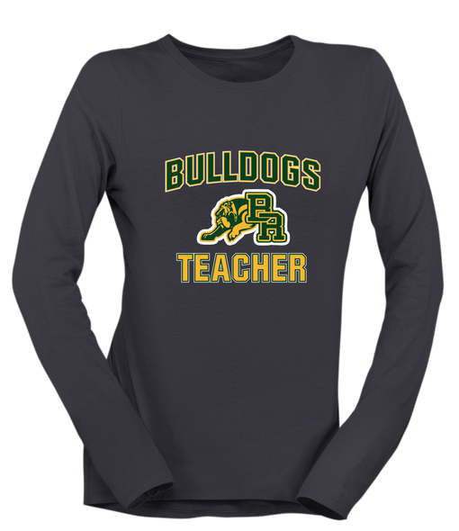 Baton Rouge Bulldogs Teacher Women's Premium LS T-Shirt