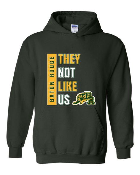 Baton Rouge Bulldogs They Not Like Us #1 Men's Hoodie