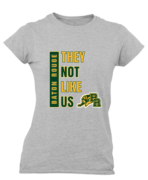 Baton Rouge Bulldogs They Not Like Us #1 Women's Premium SS T-Shirt