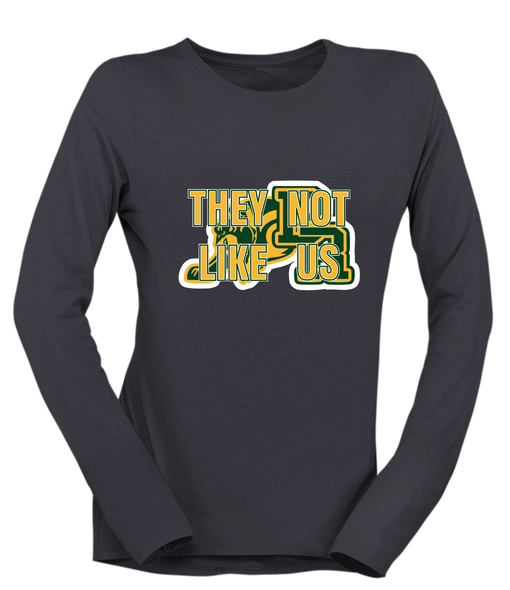 Baton Rouge Bulldogs They Not Like Us #2 Women's Premium LS T-Shirt