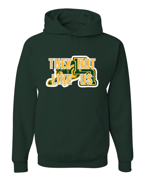 Baton Rouge Bulldogs They Not Like Us #2 Men's Premium Hoodie