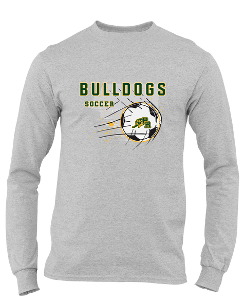 Baton Rouge Bulldogs Soccer #2 Men's Premium LS T-Shirt