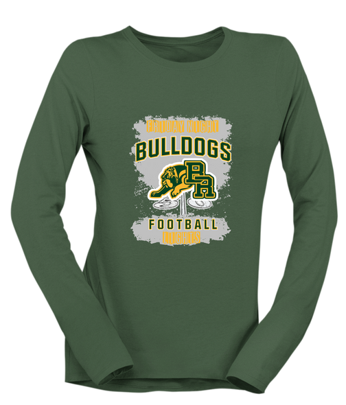 Baton Rouge Bulldogs Football #6 Women's Premium LS T-Shirt