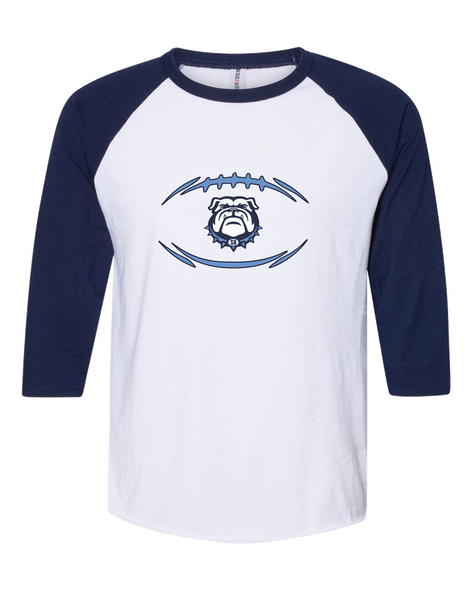 Stone Bridge Bulldogs Football #3 Women's Baseball T-Shirt