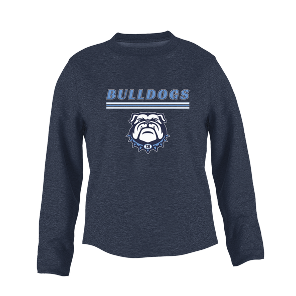 Stone Bridge Bulldogs Mascot #8 Women's Sweatshirt