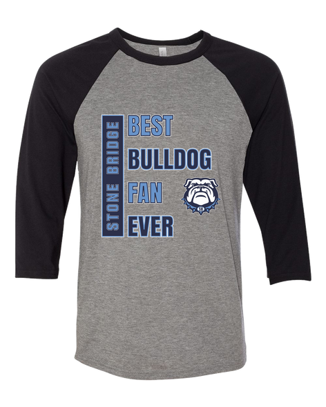 Stone Bridge Bulldogs Best Bulldog Fan Women's Baseball T-Shirt