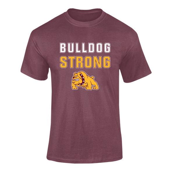 Big Spring Bulldogs Strong #2 Men's SS T-Shirt