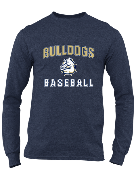 Fairdale Bulldogs Baseball #1 Men's LS T-Shirt