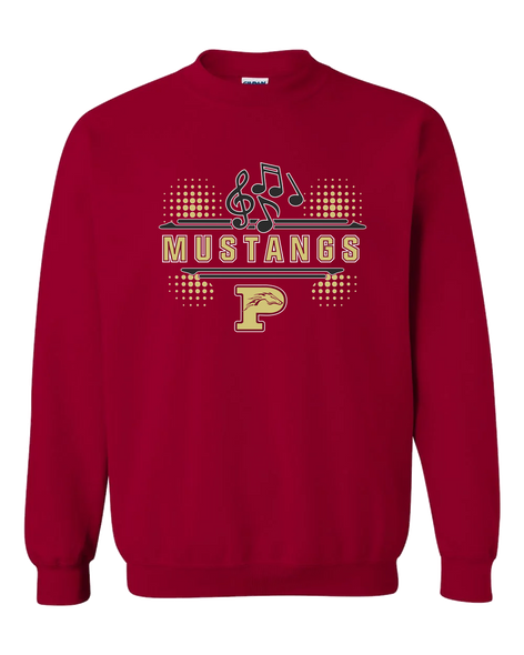 Ponderosa Mustangs Band # 3 Men's Sweatshirt