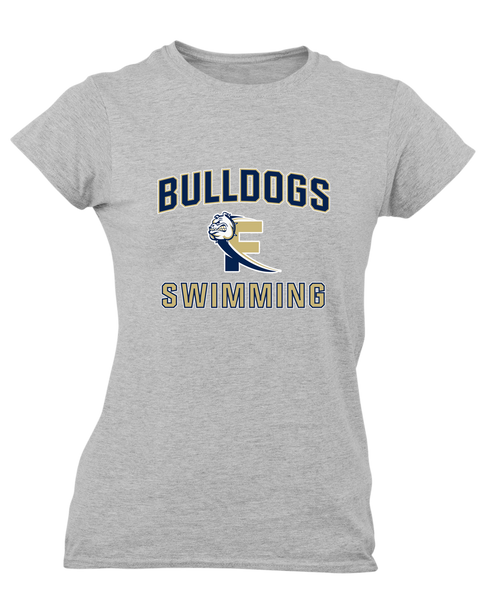 Fairdale Bulldogs Block F Swimming Women's SS T-Shirt