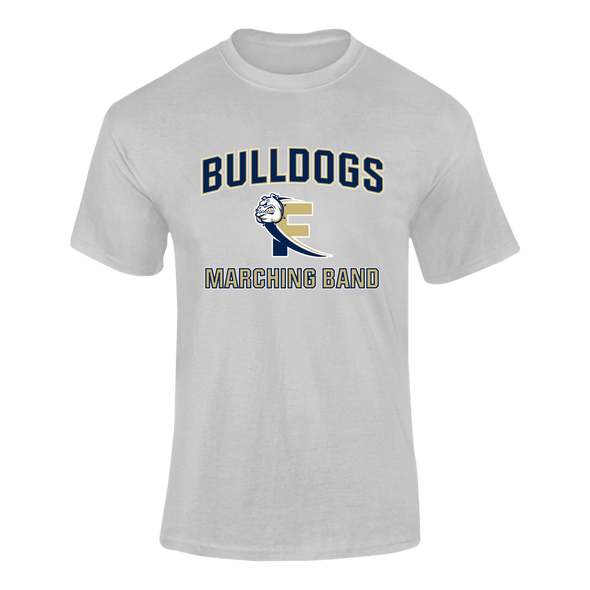 Fairdale Bulldogs Block F Marching Band Men's SS T-Shirt