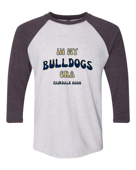 Fairdale Bulldogs Block F Era #2 Men's Baseball T-Shirt