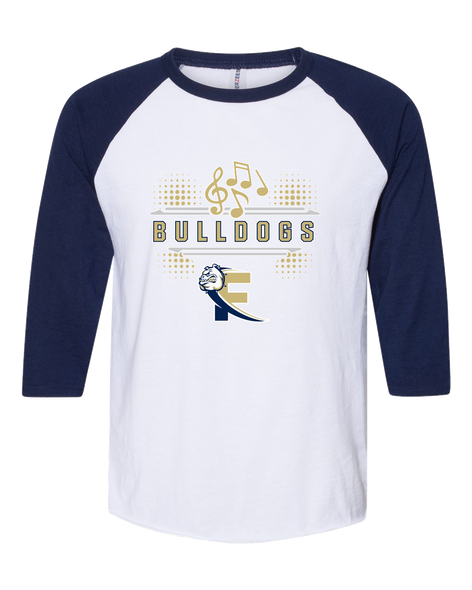 Fairdale Bulldogs Block F Band # 3 Women's Baseball T-Shirt