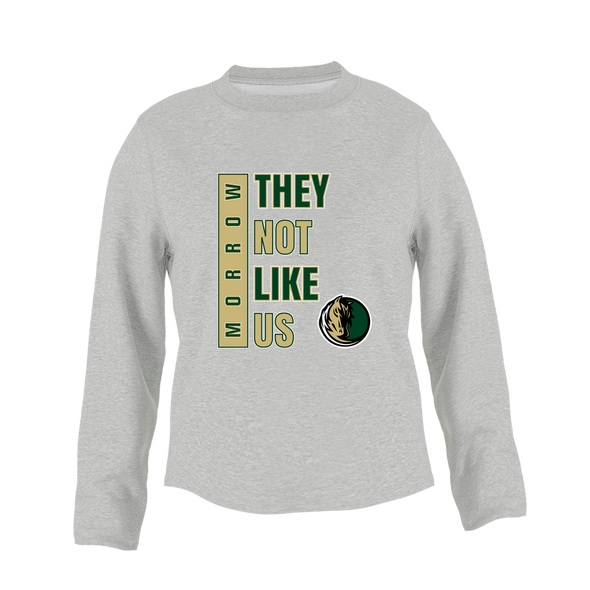 Morrow Mustangs They Not Like Us #1 Women's Sweatshirt