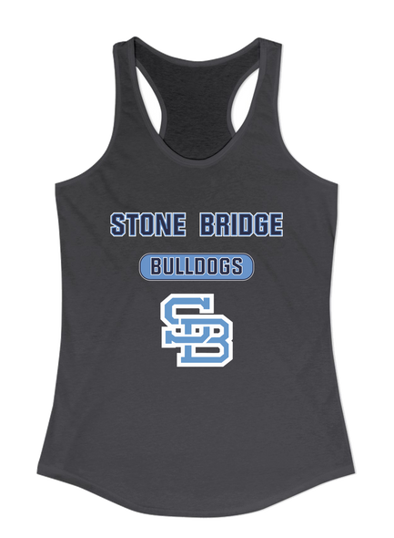 Stone Bridge Bulldogs SB Mascot #3 Women's Tank Top
