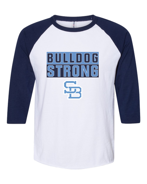 Stone Bridge Bulldogs SB Strong #1 Men's Baseball T-Shirt