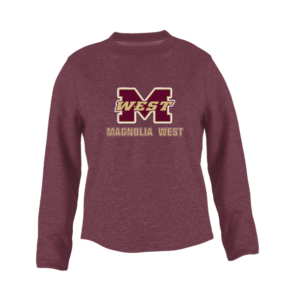 Magnolia West Mustangs Mascot #2 Women's Sweatshirt