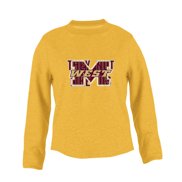 Magnolia West Mustangs They Not Like Us #2 Women's Sweatshirt