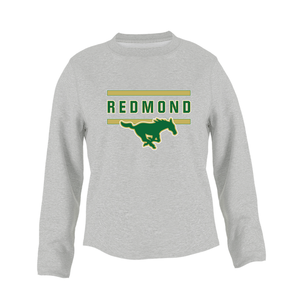 Redmond Mustangs Mascot #4 Women's Sweatshirt