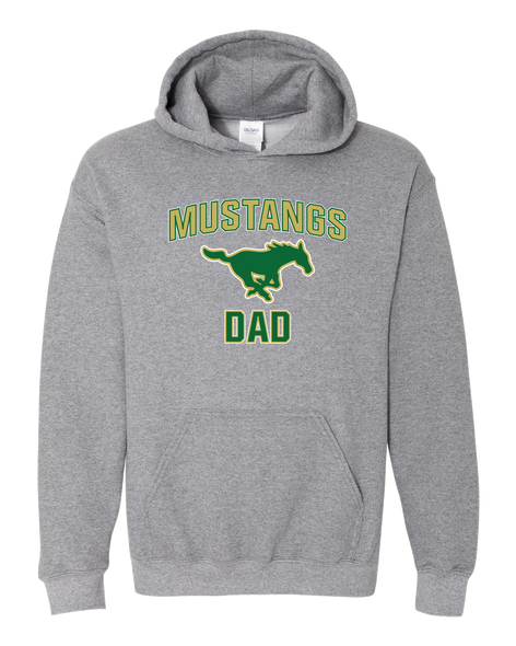 Redmond Mustangs Dad Men's Hoodie