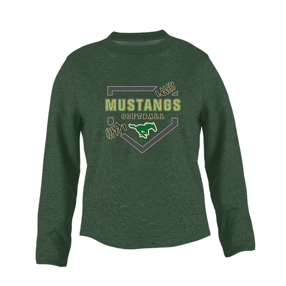 Redmond Mustangs Softball #2 Women's Sweatshirt
